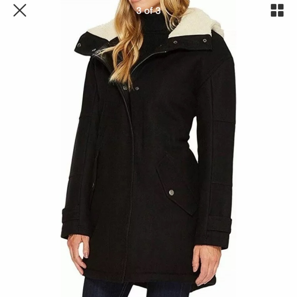 Marc New York Wool blend peacoat
